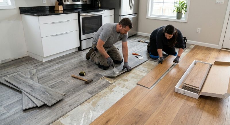 Vinyl Tile Installation in Arvada, CO