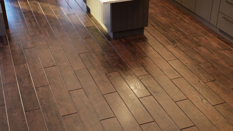 Kitchen Hardwood Floor Detail