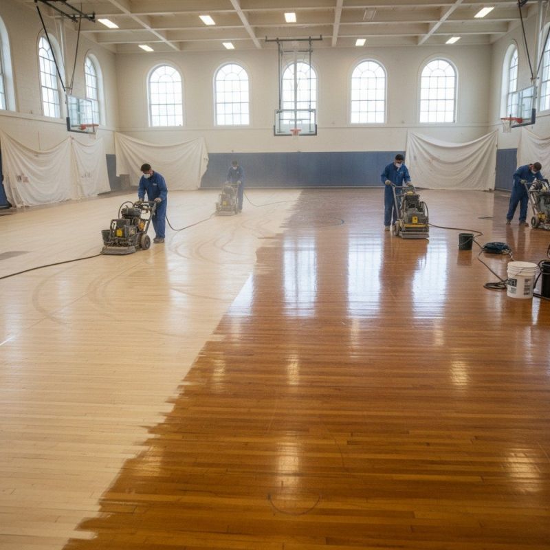 Contact About Gym Floor Refinishing